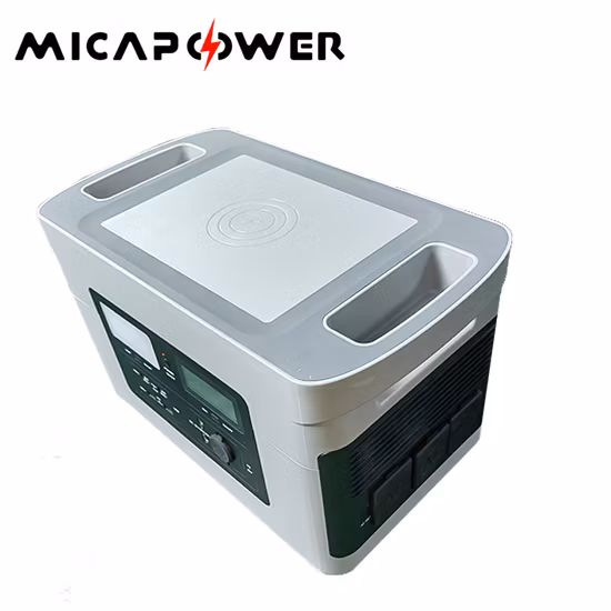 Mica 1kw Generator Tragbares Kraftwerk LiFePO4 Lithium-Zelle Camping Solargenerator Echargeable Power Station USB Typ