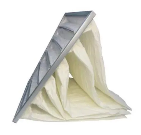 Ultrahocheffizienter W-Typ-Luftreiniger Bank V Cell HEPA-Luftfilter